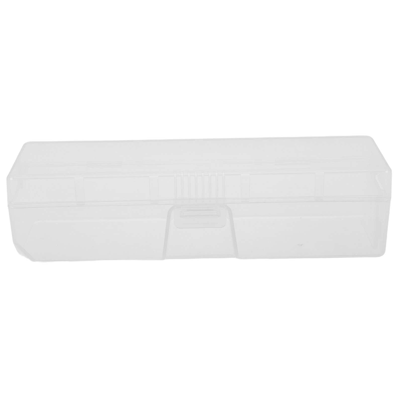 Mask Case Hard Shell - ダイビング用シュノーケルマスクケース。旅行用、保護用、水泳用ゴーグルの収納ボックス。硬質シェル製、シュノーケルマスクホルダー。サイズ：7.4x2.1インチ。透明。