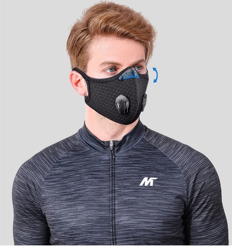 サイクリング用マスク、スポーツ用、洗濯可能、再利用可能、フィ - Dust Mask Construction のレビューと価格