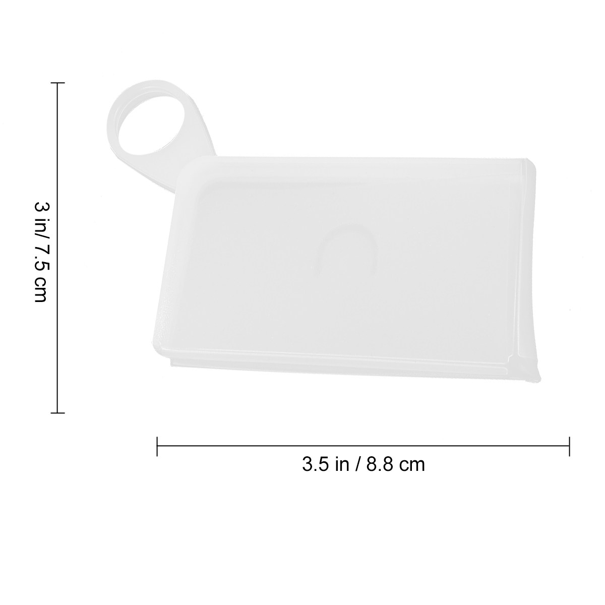 2個入り、平型シリコン製マスク収納ボックス。食品グレードの素 - Face Mask Storage Box のレビューと価格