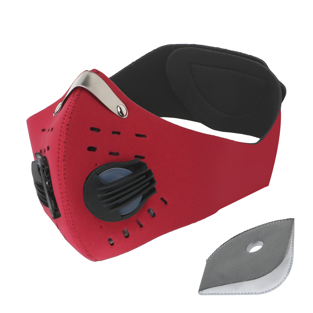 活性炭防塵マスク 1個入り 呼吸バルブ付き サイクリングマス - Dust Mask Construction のレビューと価格